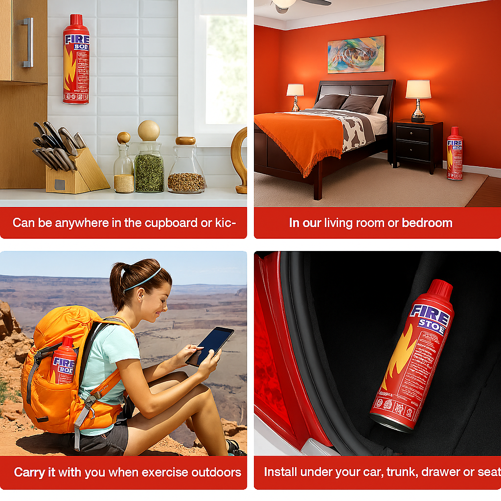 Premium Defense Guard - Emergency Fire Spray