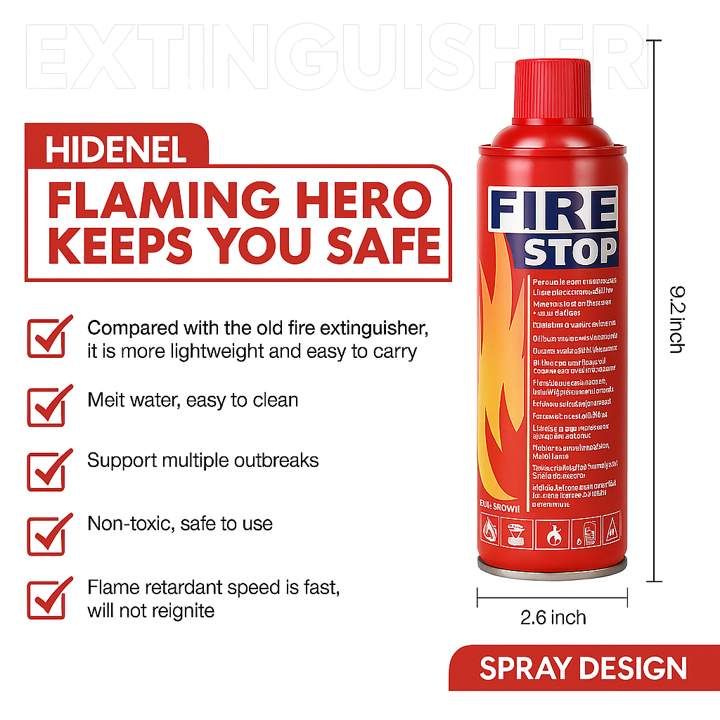 Premium Defense Guard - Emergency Fire Spray